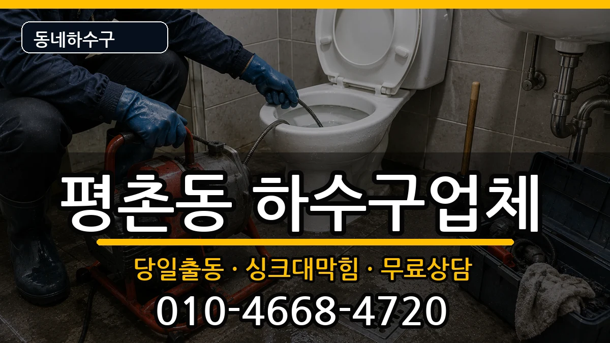 경기안양시동안구평촌동 하수구막힘 경기안양시동안구평촌동 하수구막힘 증상 처리 안내 이미지 3