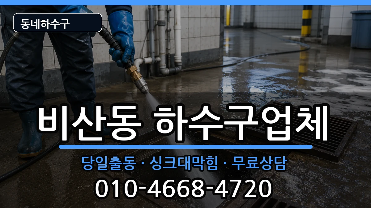 경기안양시동안구비산동 하수구막힘 경기안양시동안구비산동 하수구막힘 증상 처리 안내 이미지 2