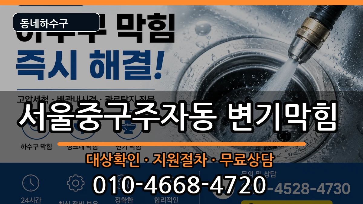 서울중구주자동 변기막힘 서울중구주자동 변기막힘 증상 처리 안내 이미지 3