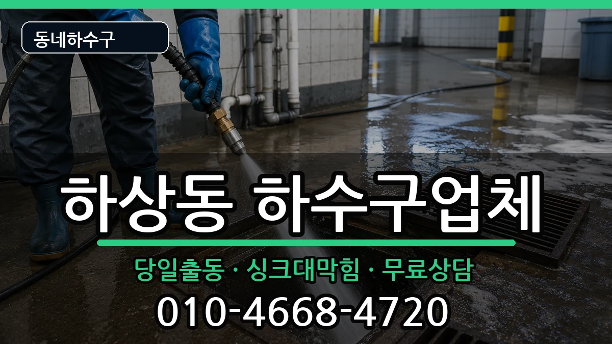 경기시흥시하상동 하수구막힘 경기시흥시하상동 하수구막힘 증상 처리 안내 이미지 3