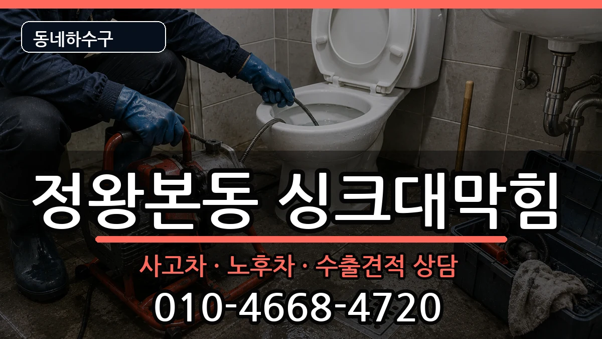 경기시흥시정왕본동 싱크대막힘 경기시흥시정왕본동 싱크대막힘 증상 처리 안내 이미지 2