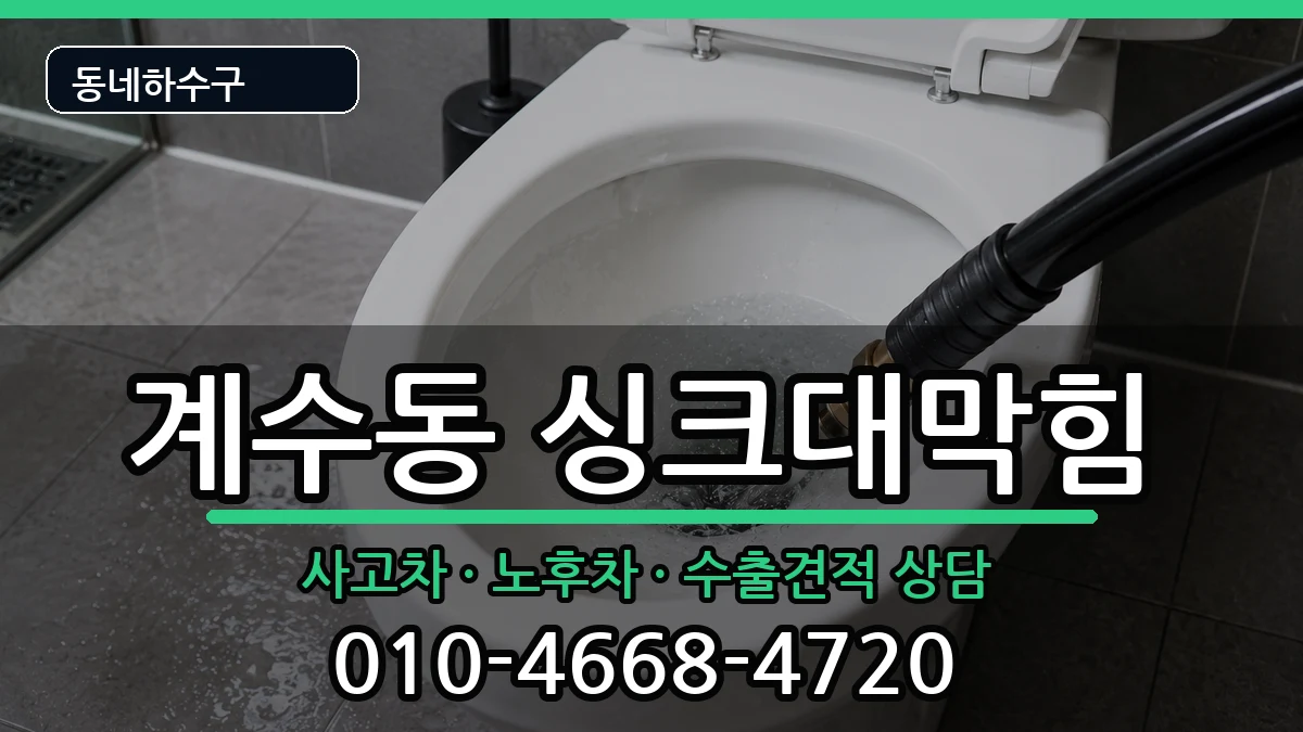 경기시흥시계수동 싱크대막힘 경기시흥시계수동 싱크대막힘 증상 처리 안내 이미지 1