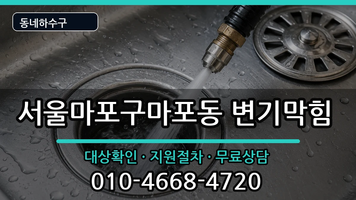 서울마포구마포동 변기막힘 서울마포구마포동 변기막힘 증상 처리 안내 이미지 1