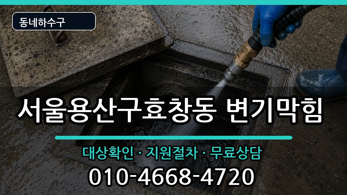 서울용산구효창동 변기막힘 서울용산구효창동 변기막힘 증상 처리 안내 이미지 2