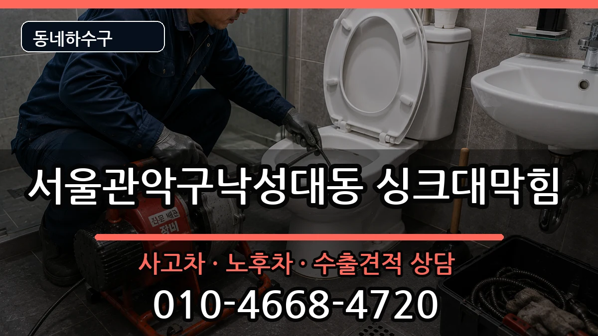 서울관악구낙성대동 싱크대막힘 서울관악구낙성대동 싱크대막힘 증상 처리 안내 이미지 2