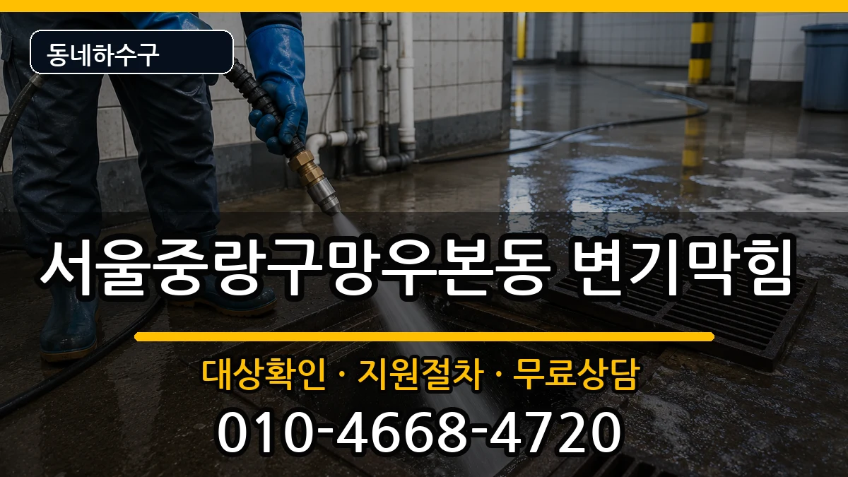 서울중랑구망우본동 변기막힘 서울중랑구망우본동 변기막힘 증상 처리 안내 이미지 3