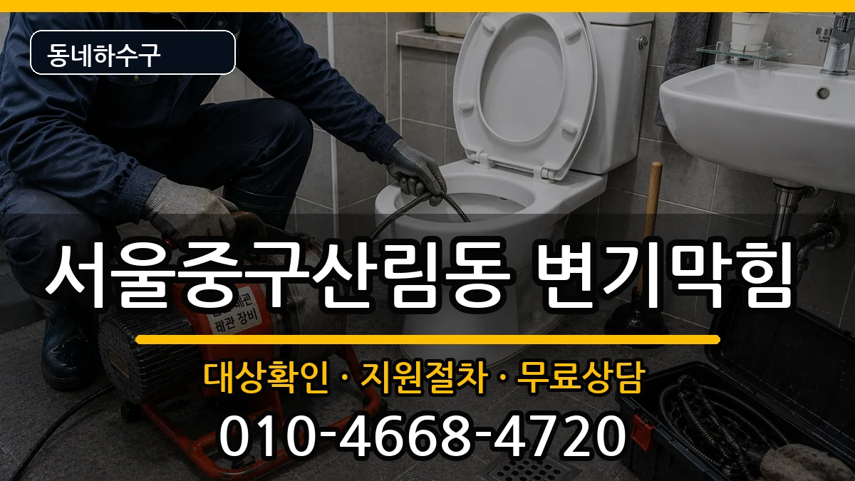 서울중구산림동 변기막힘 서울중구산림동 변기막힘 증상 처리 안내 이미지 3