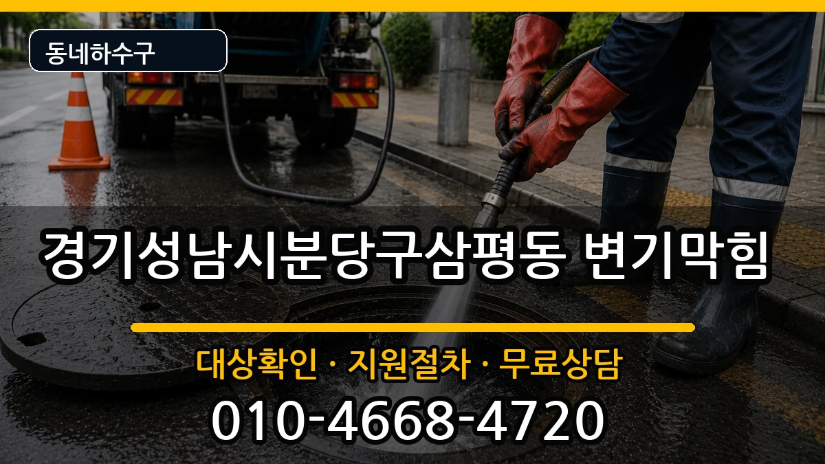 경기성남시분당구삼평동 변기막힘 경기성남시분당구삼평동 변기막힘 증상 처리 안내 이미지 1