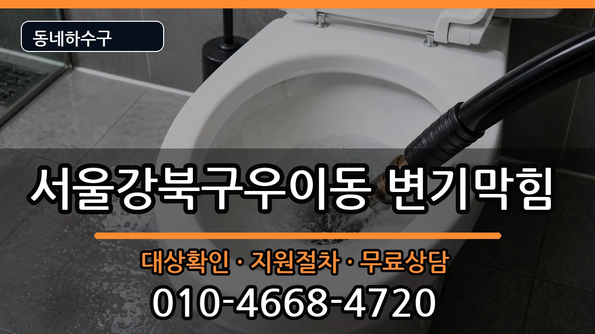 서울강북구우이동 변기막힘 서울강북구우이동 변기막힘 증상 처리 안내 이미지 3