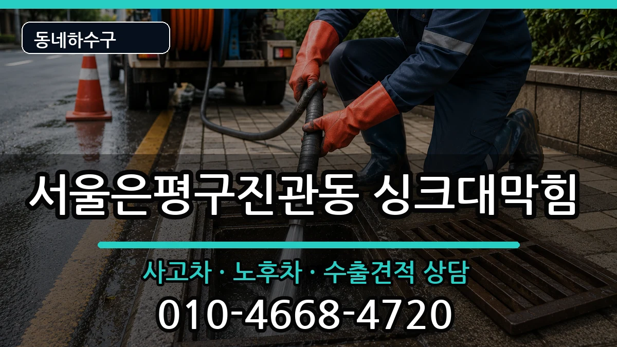 서울은평구진관동 싱크대막힘 서울은평구진관동 싱크대막힘 증상 처리 안내 이미지 3