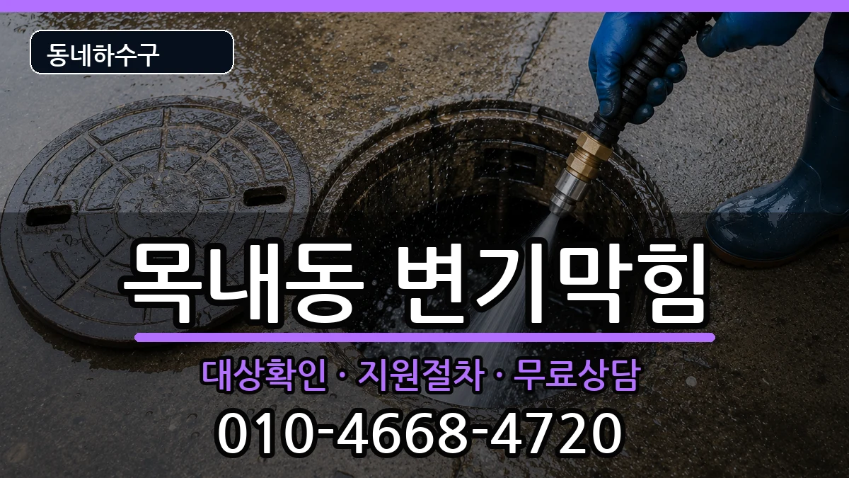 경기안산시단원구목내동 변기막힘 증상 처리 안내 이미지 2