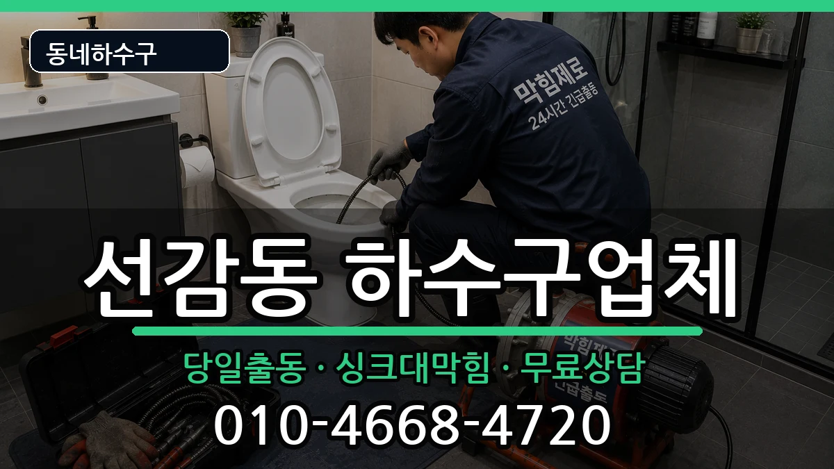 경기안산시단원구선감동 하수구막힘 경기안산시단원구선감동 하수구막힘 증상 처리 안내 이미지 2
