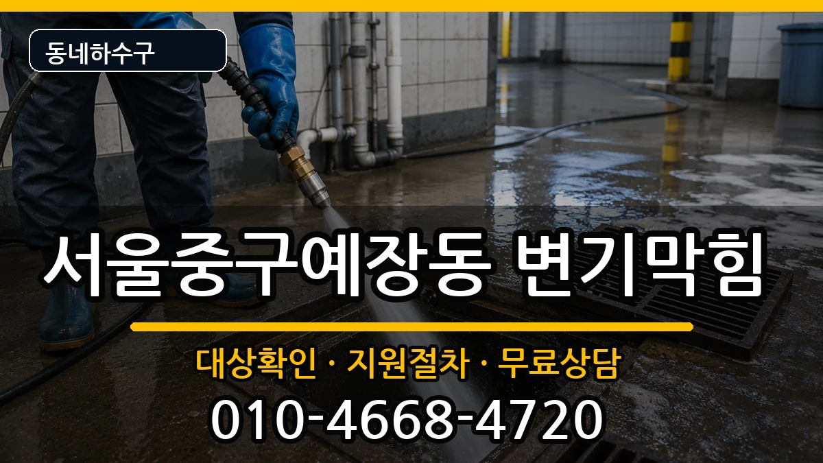 서울중구예장동 변기막힘 서울중구예장동 변기막힘 증상 처리 안내 이미지 2