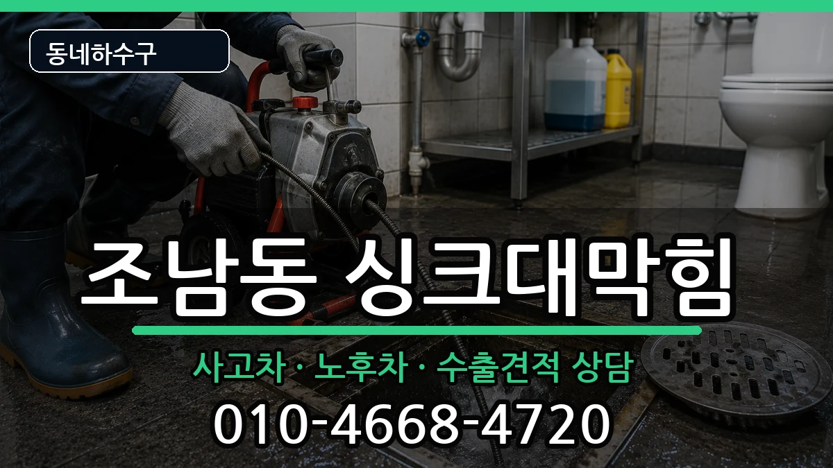 경기시흥시조남동 싱크대막힘 경기시흥시조남동 싱크대막힘 증상 처리 안내 이미지 2