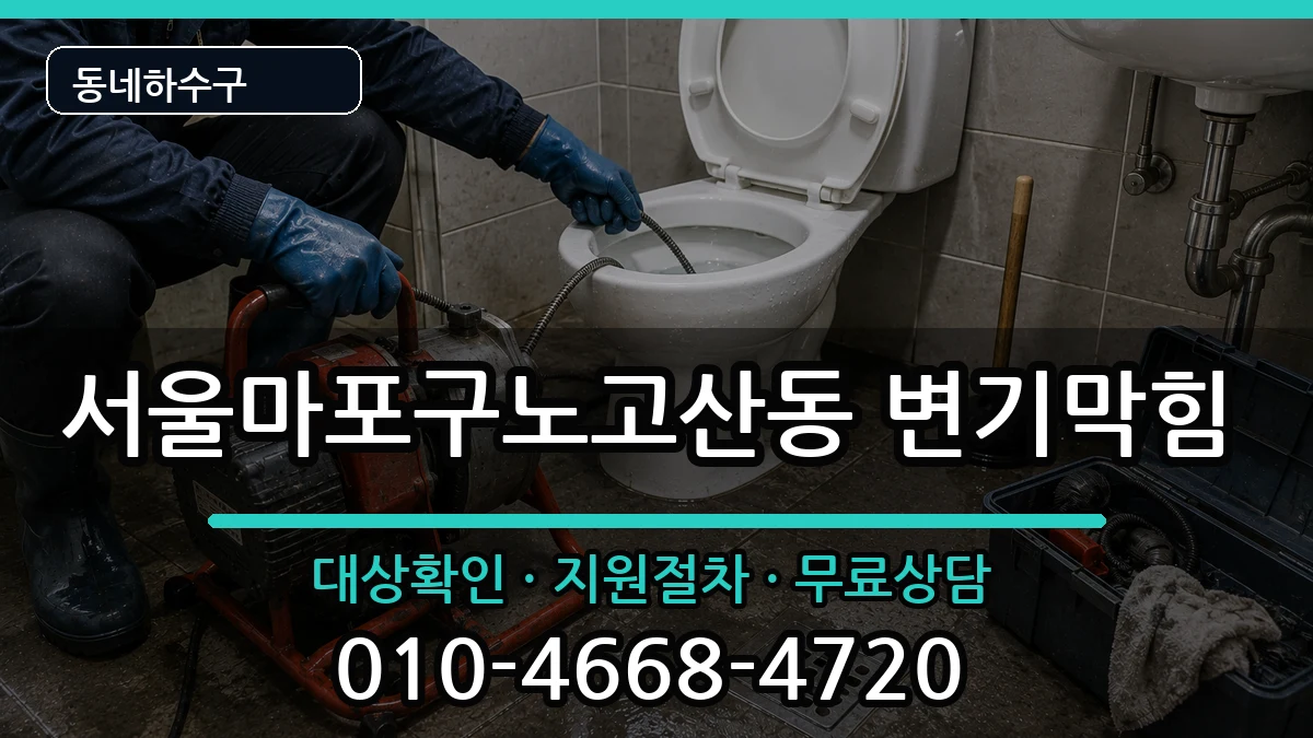 서울마포구노고산동 변기막힘 서울마포구노고산동 변기막힘 증상 처리 안내 이미지 3