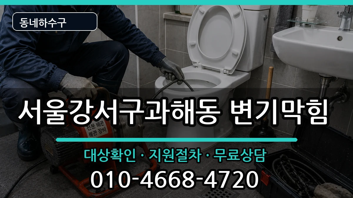 서울강서구과해동 변기막힘 서울강서구과해동 변기막힘 증상 처리 안내 이미지 2