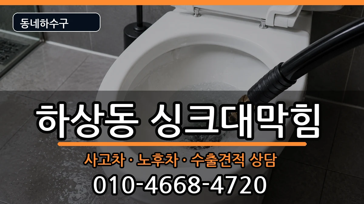 경기시흥시하상동 싱크대막힘 경기시흥시하상동 싱크대막힘 증상 처리 안내 이미지 1