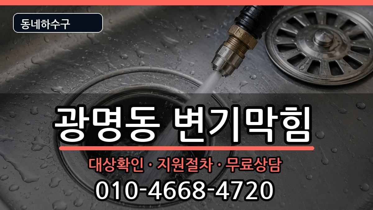 경기광명시광명동 변기막힘 경기광명시광명동 변기막힘 증상 처리 안내 이미지 2