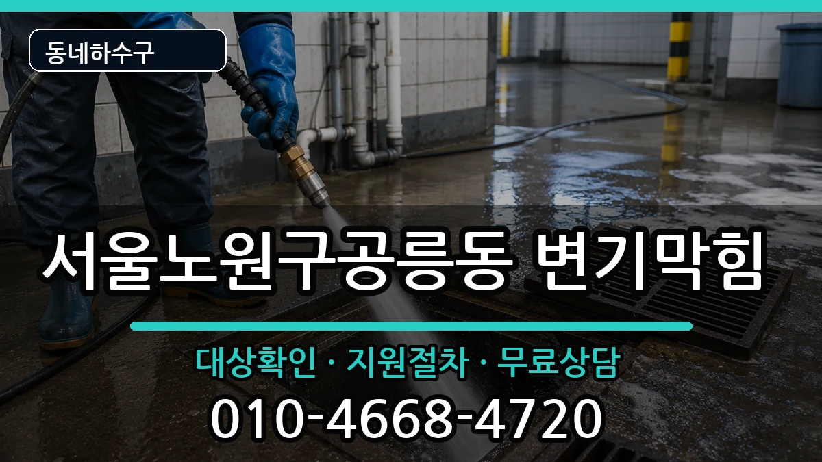 서울노원구공릉동 변기막힘 서울노원구공릉동 변기막힘 증상 처리 안내 이미지 2