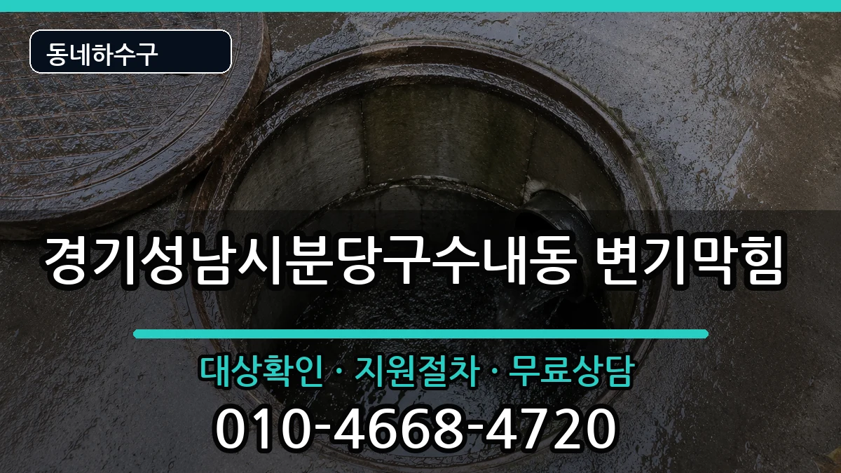 경기성남시분당구수내동 변기막힘 경기성남시분당구수내동 변기막힘 증상 처리 안내 이미지 1