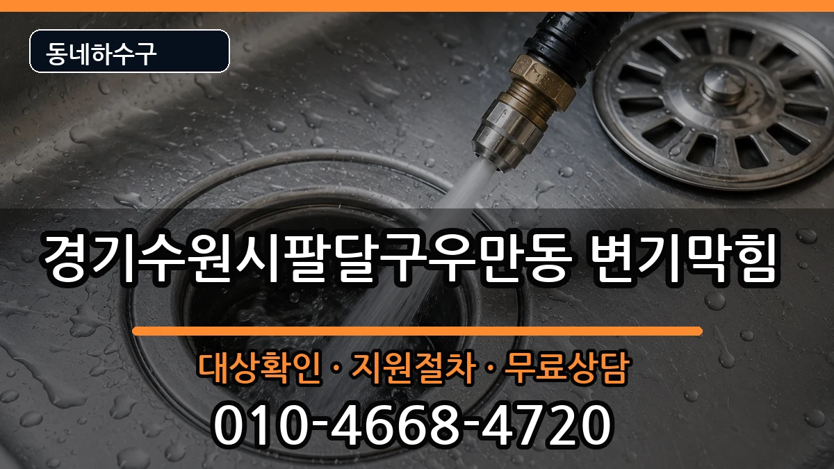 경기수원시팔달구우만동 변기막힘 경기수원시팔달구우만동 변기막힘 증상 처리 안내 이미지 2
