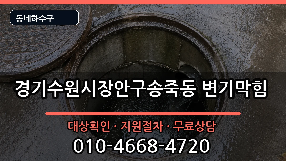 경기수원시장안구송죽동 변기막힘 경기수원시장안구송죽동 변기막힘 증상 처리 안내 이미지 2
