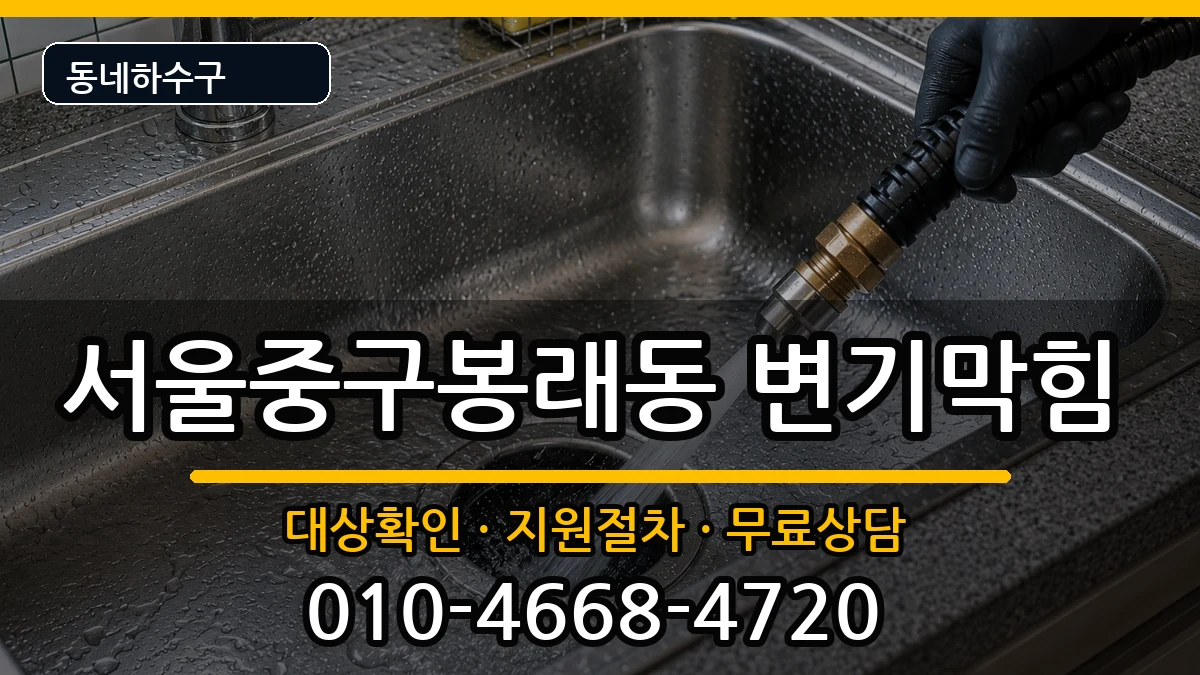 서울중구봉래동 변기막힘 서울중구봉래동 변기막힘 증상 처리 안내 이미지 2