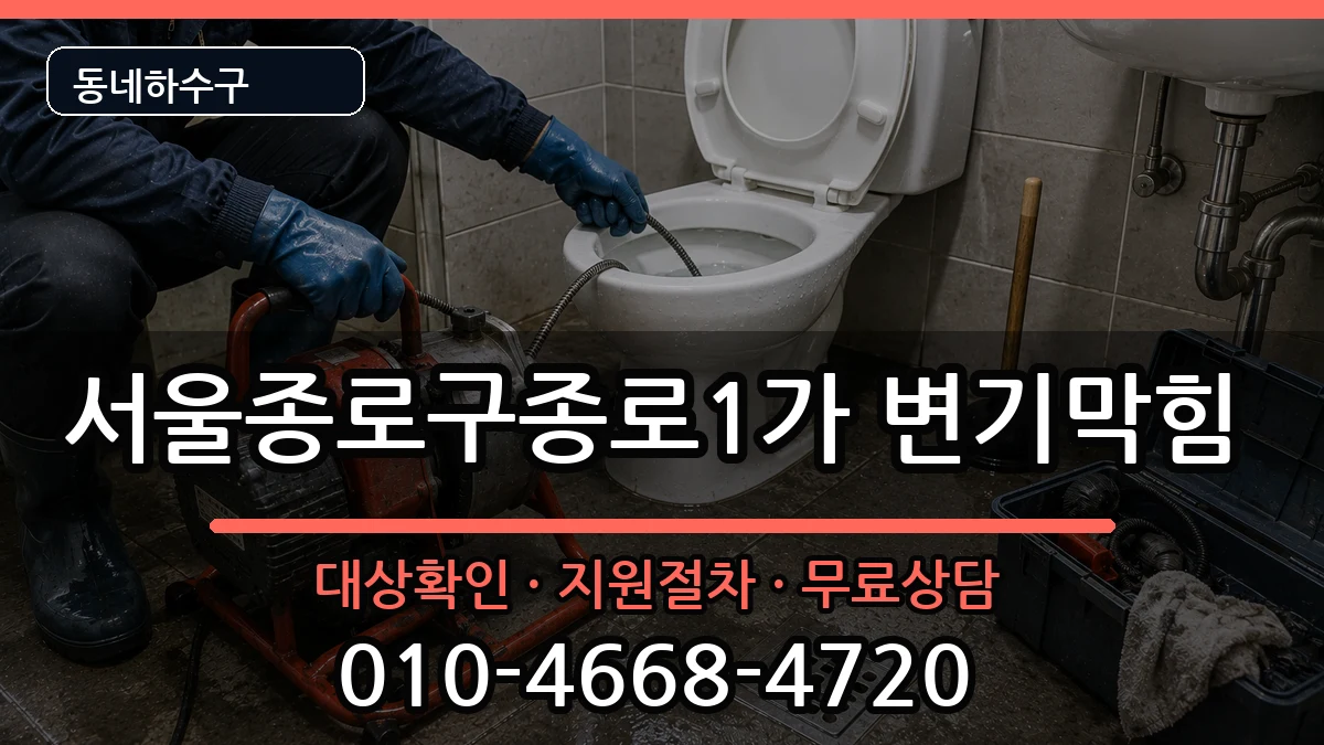 서울종로구종로1가 변기막힘 서울종로구종로1가 변기막힘 증상 처리 안내 이미지 3