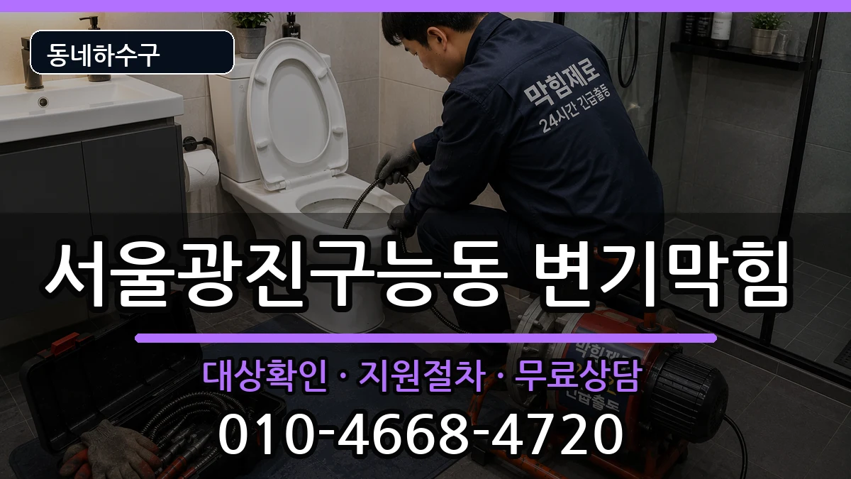 서울광진구능동 변기막힘 서울광진구능동 변기막힘 증상 처리 안내 이미지 1