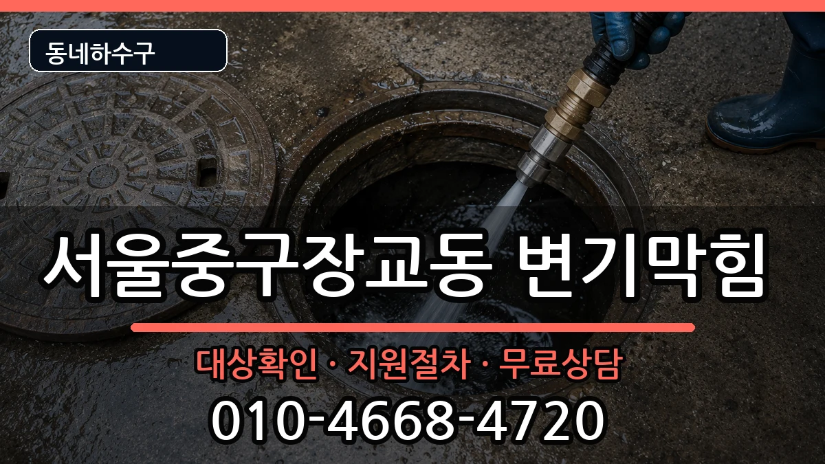 서울중구장교동 변기막힘 서울중구장교동 변기막힘 증상 처리 안내 이미지 3