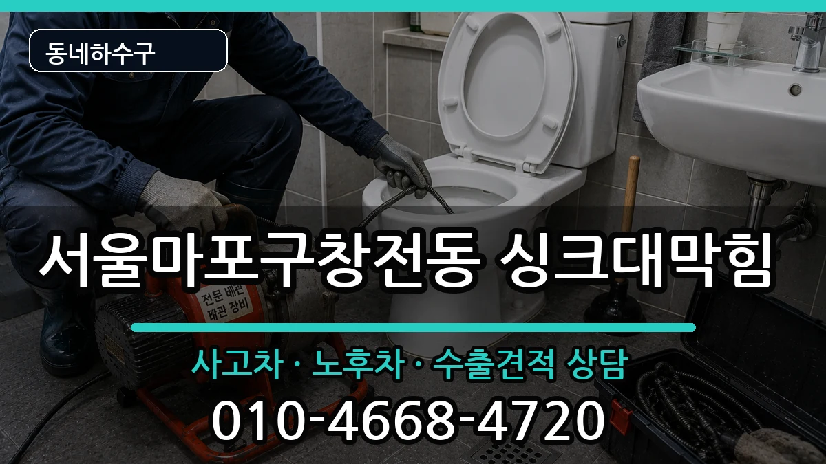 서울마포구창전동 싱크대막힘 서울마포구창전동 싱크대막힘 증상 처리 안내 이미지 3