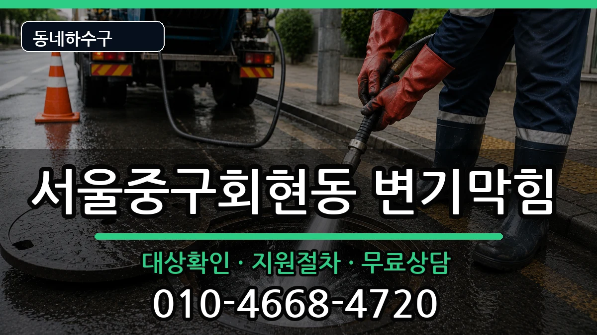 서울중구회현동 변기막힘 서울중구회현동 변기막힘 증상 처리 안내 이미지 3