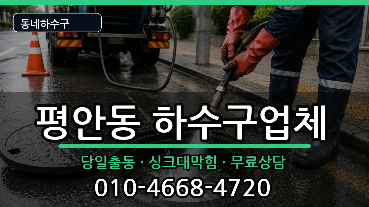 경기안양시동안구평안동 하수구막힘 경기안양시동안구평안동 하수구막힘 증상 처리 안내 이미지 2