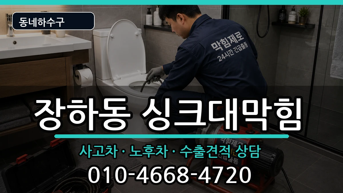 경기안산시상록구장하동 싱크대막힘 증상 처리 안내 이미지 3