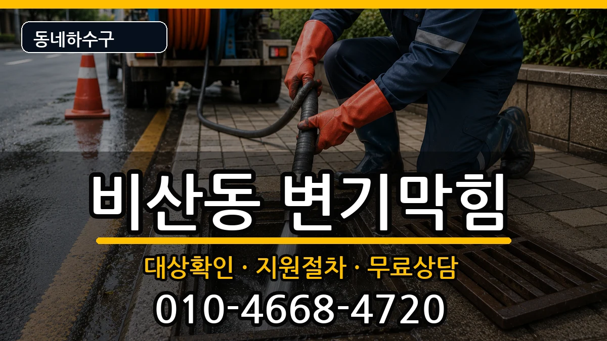경기안양시동안구비산동 변기막힘 경기안양시동안구비산동 변기막힘 증상 처리 안내 이미지 3
