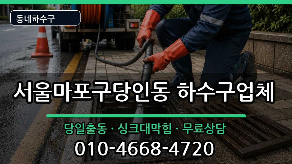 서울마포구당인동 하수구막힘 서울마포구당인동 하수구막힘 증상 처리 안내 이미지 3
