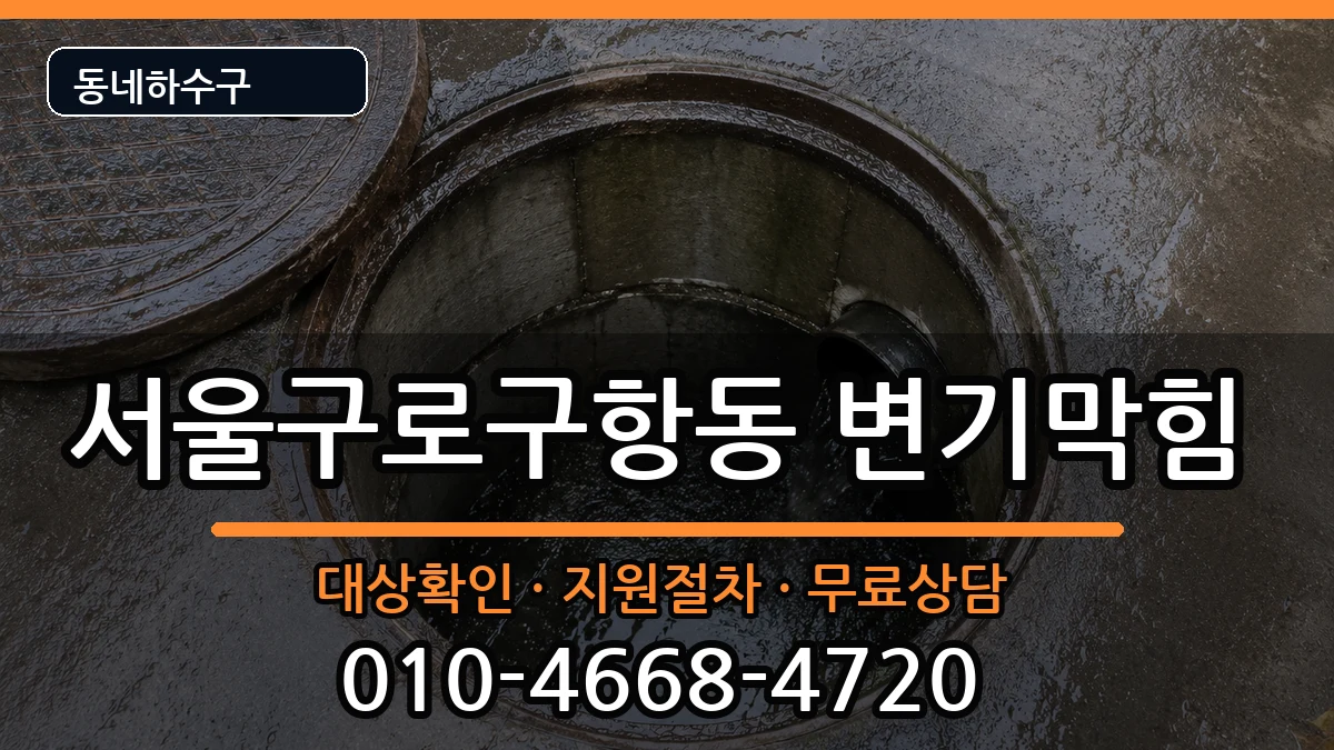 서울구로구항동 변기막힘 서울구로구항동 변기막힘 증상 처리 안내 이미지 2