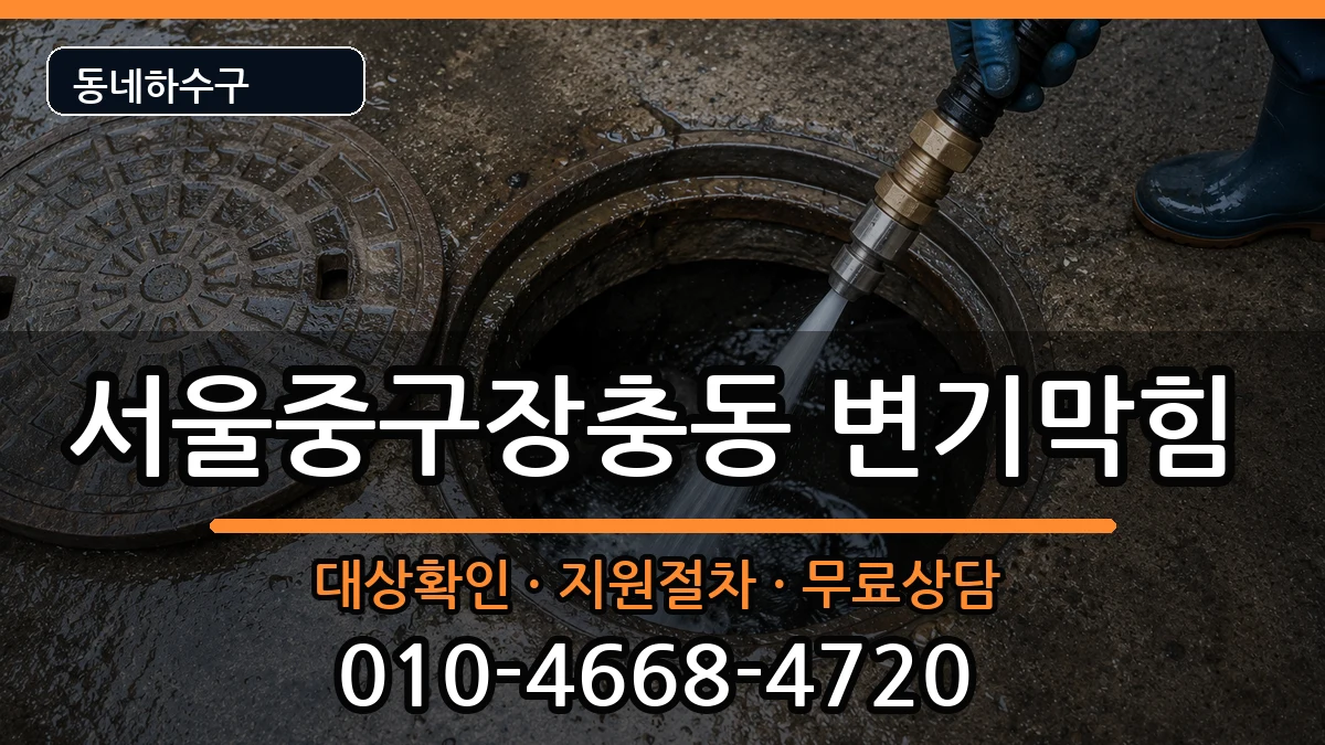 서울중구장충동 변기막힘 서울중구장충동 변기막힘 증상 처리 안내 이미지 1