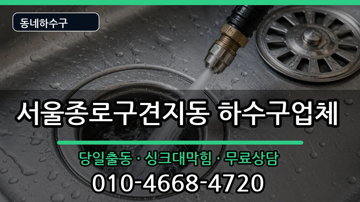 서울종로구견지동 하수구막힘 서울종로구견지동 하수구막힘 증상 처리 안내 이미지 2