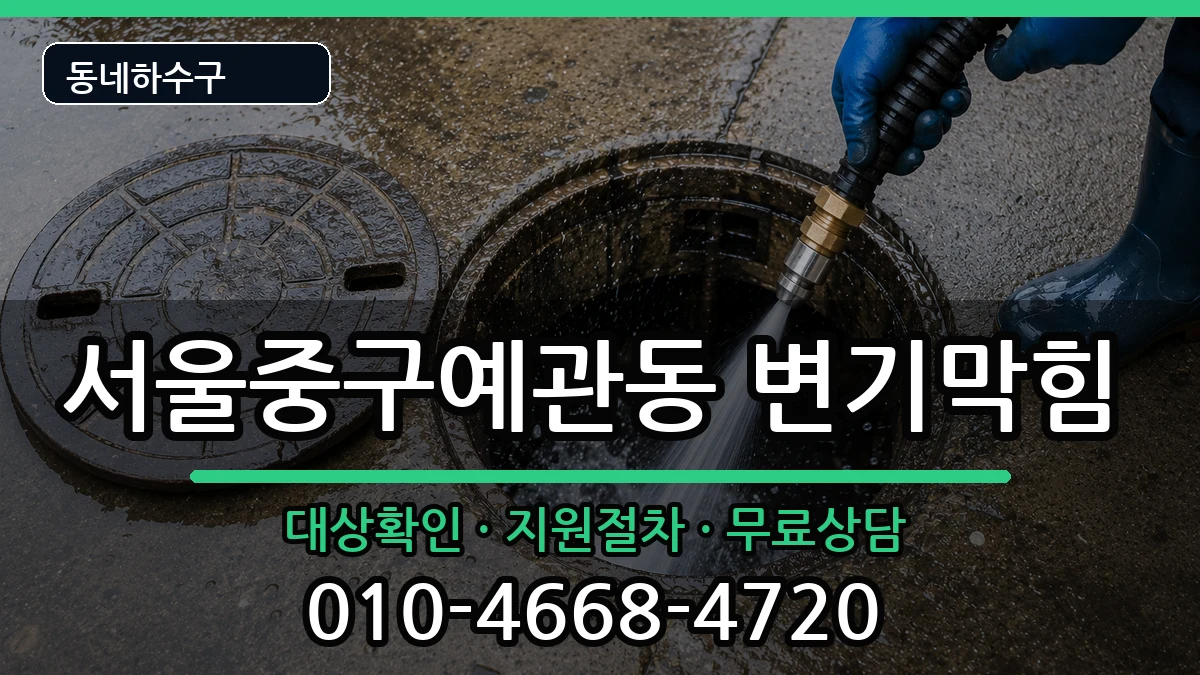 서울중구예관동 변기막힘 서울중구예관동 변기막힘 증상 처리 안내 이미지 2