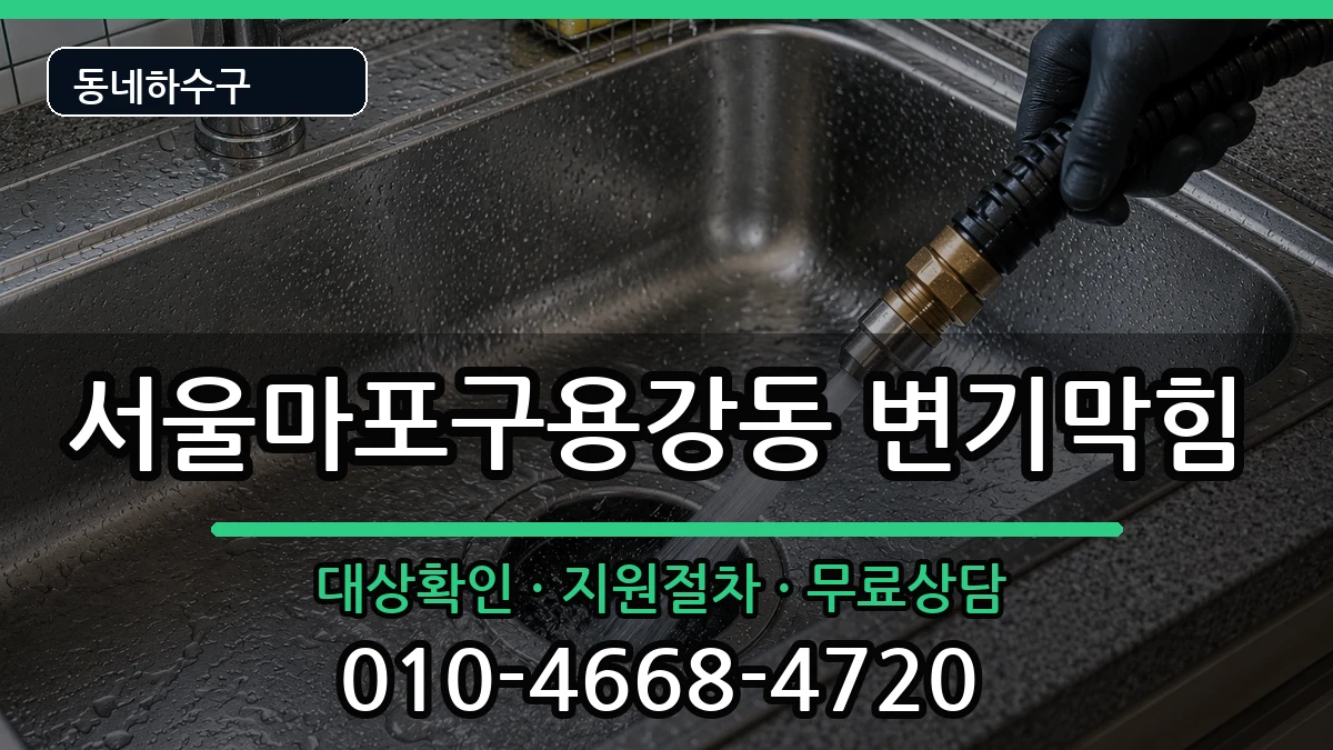 서울마포구용강동 변기막힘 서울마포구용강동 변기막힘 증상 처리 안내 이미지 1