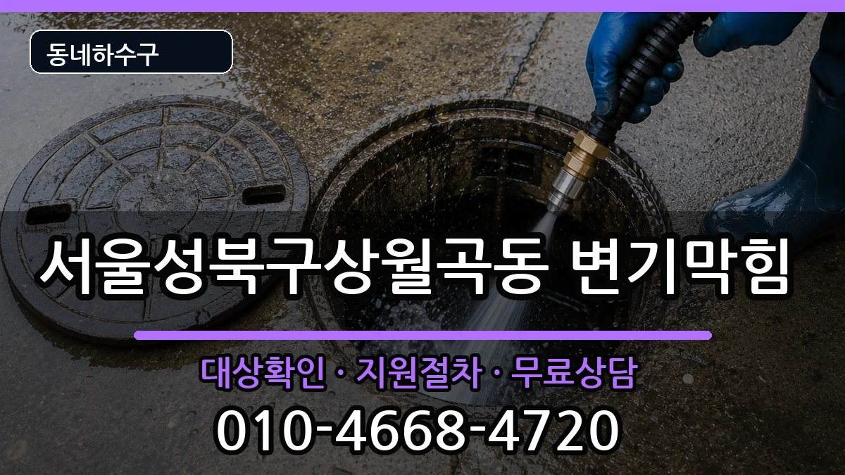 서울성북구상월곡동 변기막힘 서울성북구상월곡동 변기막힘 증상 처리 안내 이미지 3