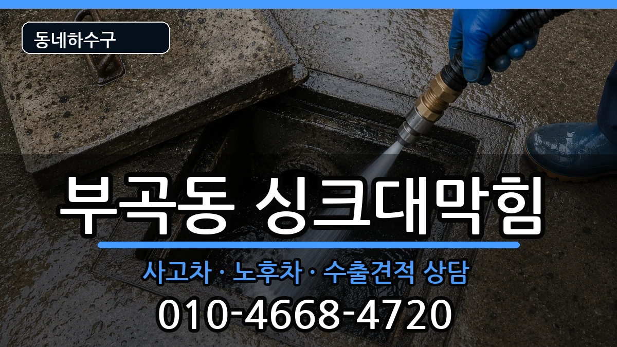 경기안산시상록구부곡동 싱크대막힘 경기안산시상록구부곡동 싱크대막힘 증상 처리 안내 이미지 2