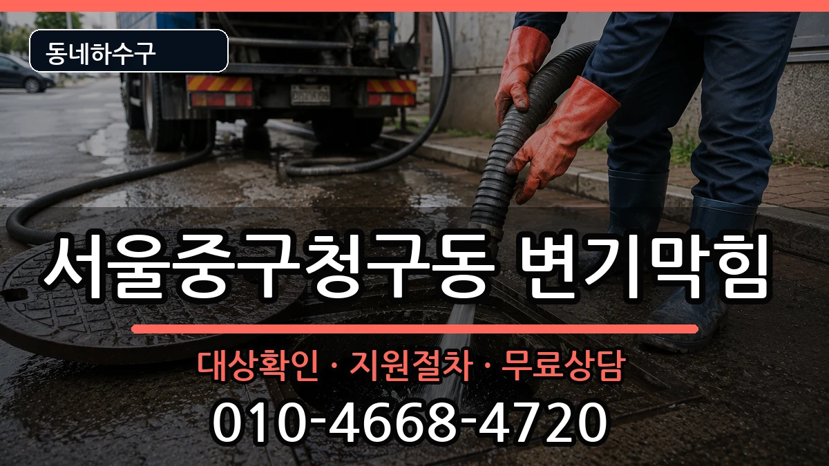 서울중구청구동 변기막힘 서울중구청구동 변기막힘 증상 처리 안내 이미지 3